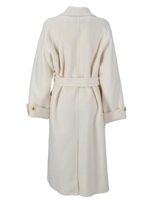 CLOTH COAT ELISABETTA FRANCHI | CP68D56E2DZ9 Milk